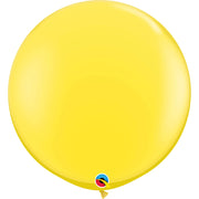 Qualatex 36 inch QUALATEX YELLOW Latex Balloons 42690-Q