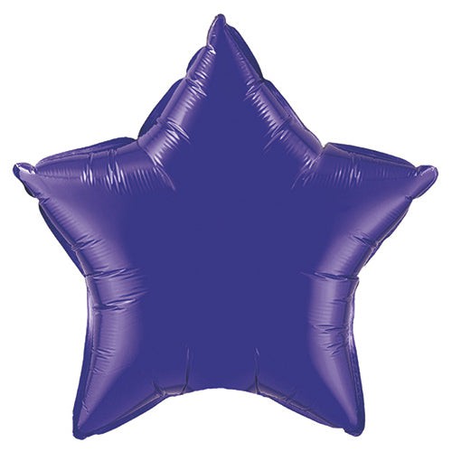 Qualatex 36 inch STAR - QUARTZ PURPLE Foil Balloon 12355-Q