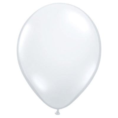 Qualatex 5 inch QUALATEX DIAMOND CLEAR Latex Balloons 43552-Q