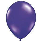 Qualatex 5 inch QUALATEX QUARTZ PURPLE Latex Balloons 43598-Q