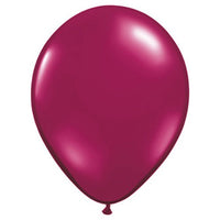 Qualatex 5 inch QUALATEX SPARKLING BURGUNDY Latex Balloons 43550-Q