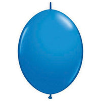 Qualatex 6 inch QUICKLINK - DARK BLUE Latex Balloons 90175-Q