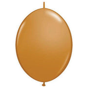 Qualatex 6 inch QUICKLINK - MOCHA BROWN Latex Balloons 99865-Q