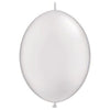 Qualatex 6 inch QUICKLINK - PEARL WHITE Latex Balloons 90268-Q
