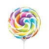 Qualatex 9 inch MINI LOLLIPOP (AIR-FILL ONLY) Foil Balloon 58457-Q-U
