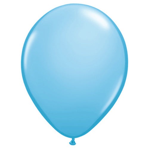 Qualatex 9 inch QUALATEX PALE BLUE Latex Balloons 43697-Q