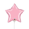 Qualatex 9 inch STAR - PEARL PINK (AIR-FILL ONLY) Foil Balloon 54797-Q-U