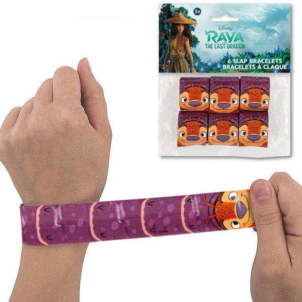 RAYA & THE LAST DRAGON SLAP BRACELETS (6 PK) - LA Balloons