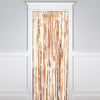 ROSE GOLD FRINGE DOOR CURTAIN 3ft X 8ft - LA Balloons