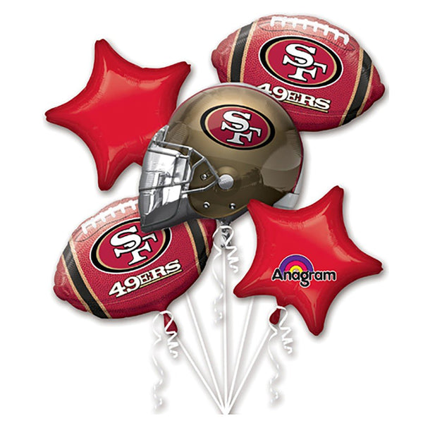 SAN FRANCISCO 49ERS BOUQUET - LA Balloons