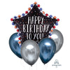 SATIN INFUSED STAR BOUQUET - LA Balloons