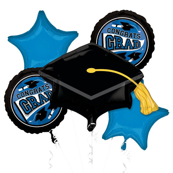 SCHOOL COLORS BE TRUE TO YOUR SCHOOL - BLUE BOUQUET - LA Balloons