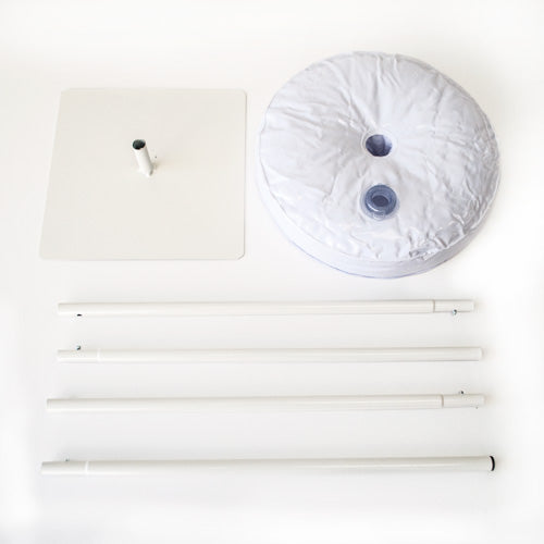 Balloon Frame Kit 6 Foot Balloon Column Frame Kit - White - LA Balloons