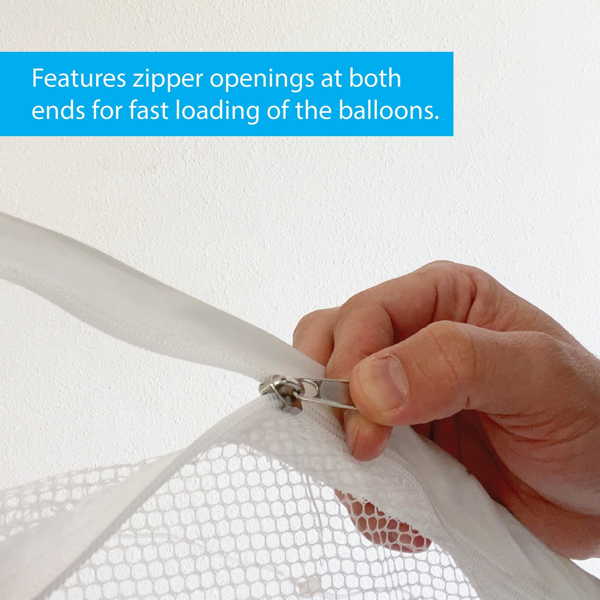 Boss 250 - Balloon Drop Net - 2Ft X 28Ft - LA Balloons
