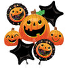 SMILEY HALLOWEEN PUMPKINS BOUQUET - LA Balloons