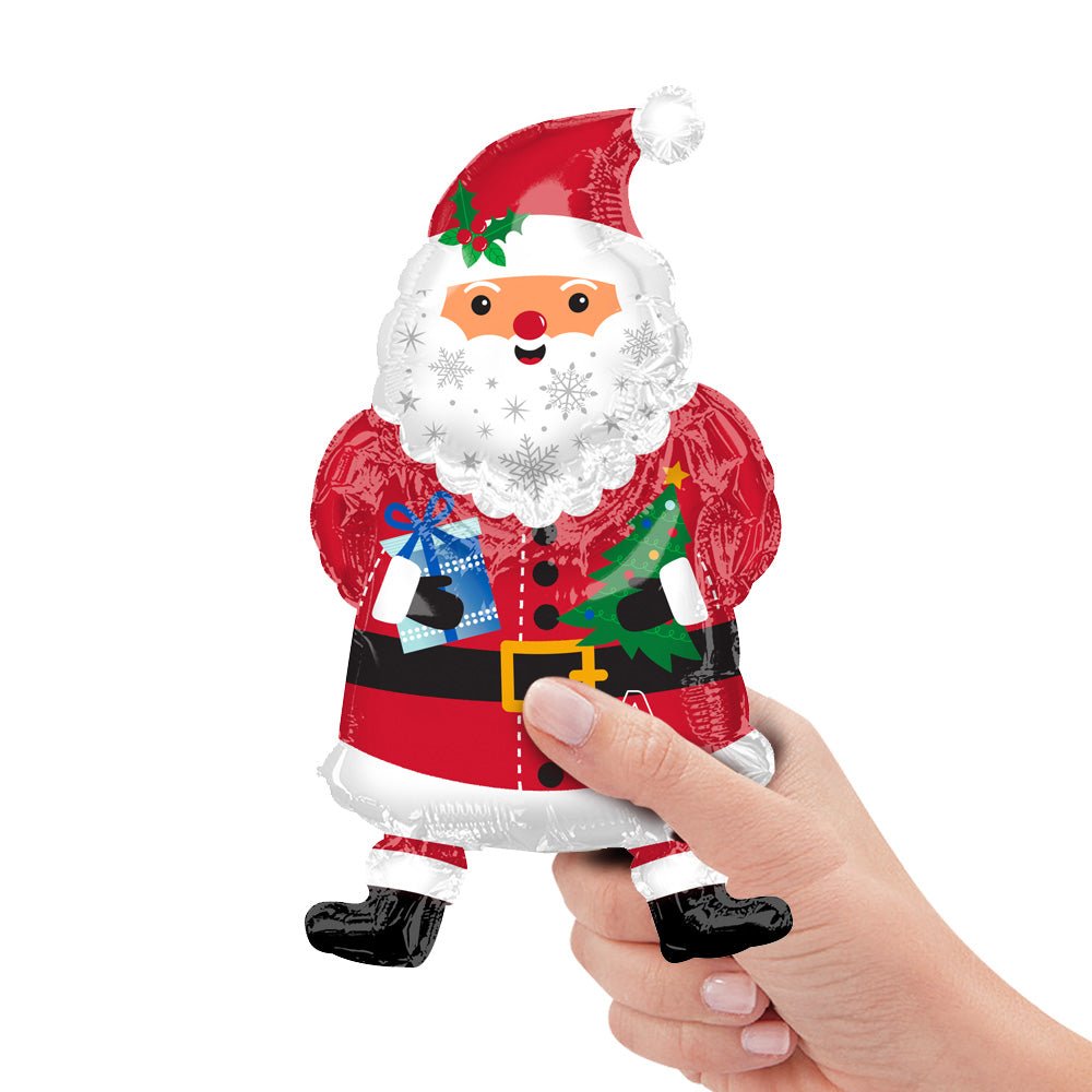 SNOWY SANTA MINI SHAPE (AIR-FILL ONLY)