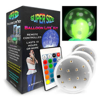 Sparkle Lites BALLOON LIGHT KIT WITH REMOTE (4 PK) Special Effects CBP-SSBL-KIT-B