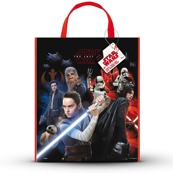 STAR WARS EPISODE VIII TOTE BAG 11 inch X 13 inch - LA Balloons