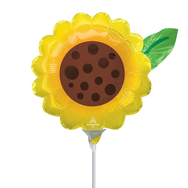 SUNFLOWER MINI SHAPE (AIR - FILL ONLY) - LA Balloons