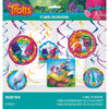 TROLLS HANGING SWIRL DECORATIONS (6 PK) - LA Balloons