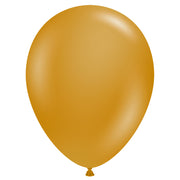 TUFTEX 11 inch TUFTEX METALLIC GOLD Latex Balloons 10031-M