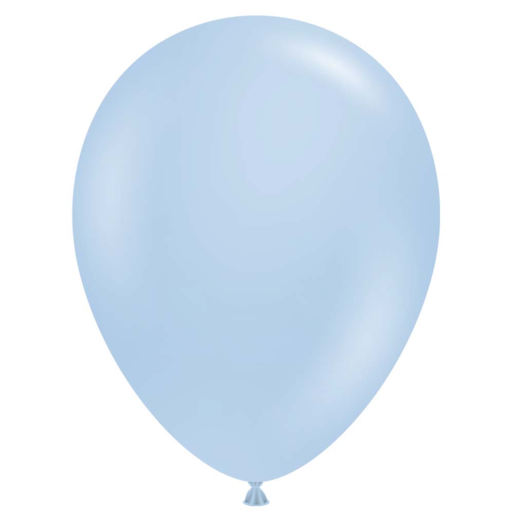 TUFTEX 11 inch TUFTEX MONET BABY BLUE Latex Balloons 10087-M
