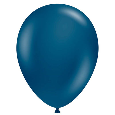 TUFTEX 11 inch TUFTEX NAVAL BLUE Latex Balloons 10088-M