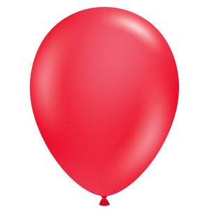 TUFTEX 11 inch TUFTEX RED Latex Balloons 10007-M