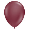 TUFTEX 11 inch TUFTEX SAMBA BURGUNDY Latex Balloons 10086-M