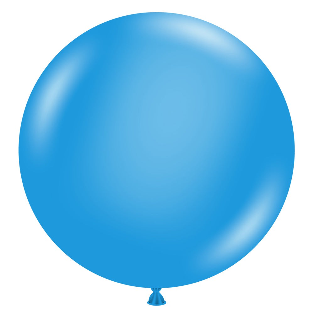TUFTEX 17 inch TUFTEX BLUE Latex Balloons 17003-M