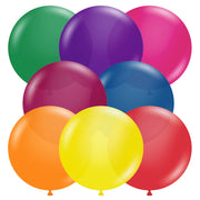 TUFTEX 17 inch TUFTEX CRYSTAL ASSORTMENT Latex Balloons 17010-M