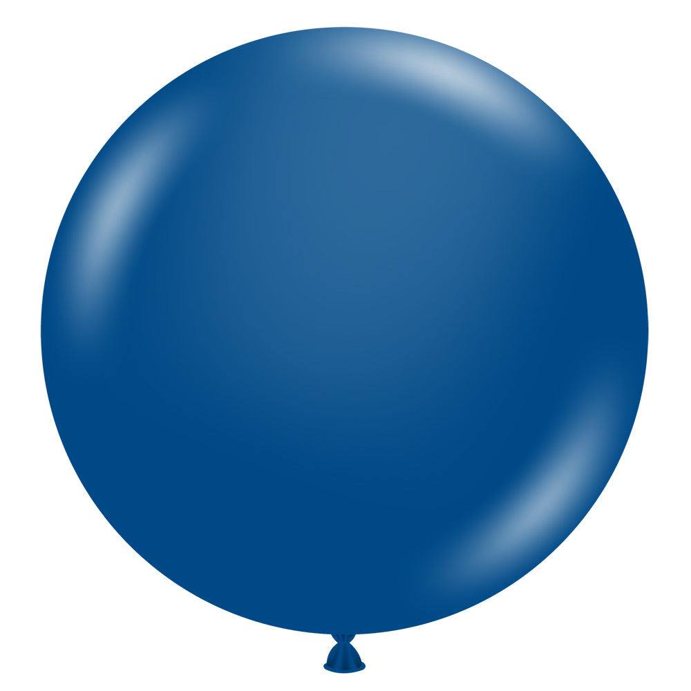 TUFTEX 17 inch TUFTEX CRYSTAL SAPPHIRE BLUE Latex Balloons 17018-M