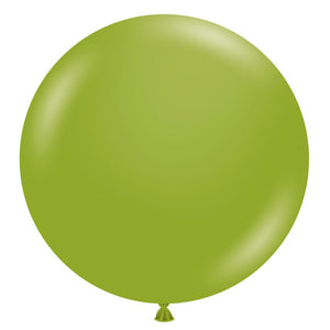 TUFTEX 17 inch TUFTEX FIONA GREEN Latex Balloons 17081-M