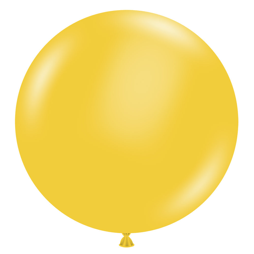 TUFTEX 17 inch TUFTEX GOLDENROD Latex Balloons 17044-M