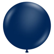 TUFTEX 17 inch TUFTEX METALLIC MIDNIGHT BLUE Latex Balloons 17051-M