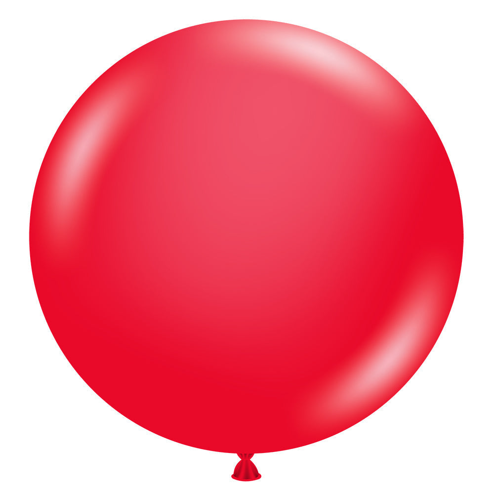 TUFTEX 17 inch TUFTEX RED Latex Balloons 17007-M