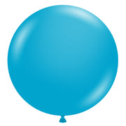 TUFTEX 17 inch TUFTEX TURQUOISE Latex Balloons 17049-M