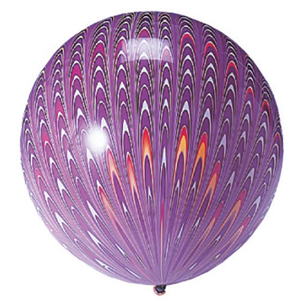 TUFTEX 18 inch PEACOCK PURPLE Latex Balloons 70517-M