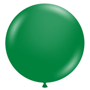 TUFTEX 24 inch TUFTEX CRYSTAL EMERALD GREEN Latex Balloons 24015-M