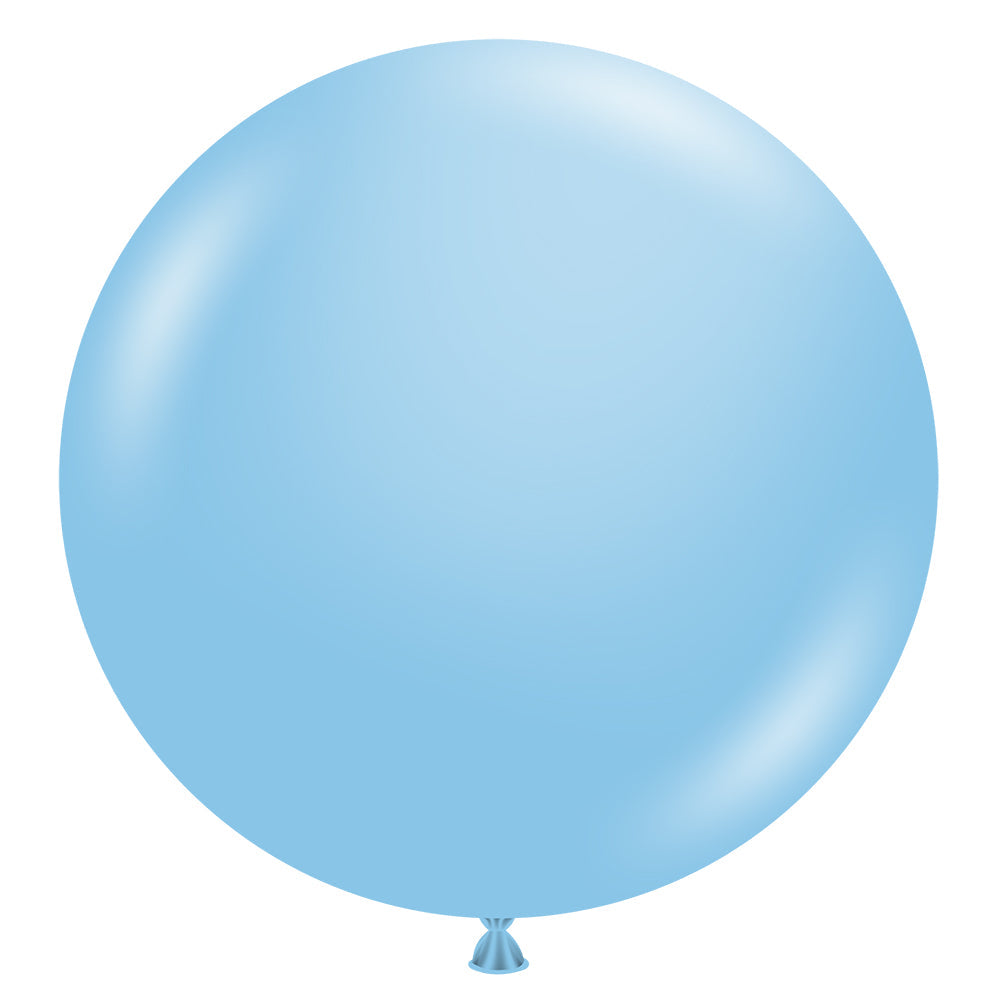 TUFTEX 36 inch TUFTEX BABY BLUE Latex Balloons 36021-M