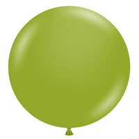 TUFTEX 36 inch TUFTEX FIONA GREEN Latex Balloons 3681-M