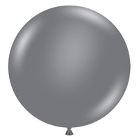 TUFTEX 36 inch TUFTEX GRAY SMOKE Latex Balloons 3680-M