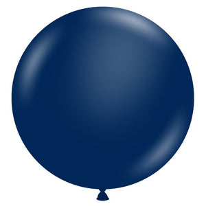 TUFTEX 36 inch TUFTEX METALLIC MIDNIGHT BLUE Latex Balloons 36051-M