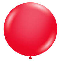 TUFTEX 36 inch TUFTEX RED Latex Balloons 36007-M