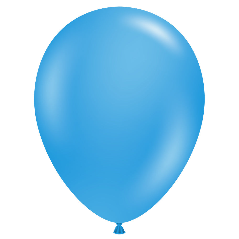 TUFTEX 5 inch TUFTEX BLUE Latex Balloons 15003-M