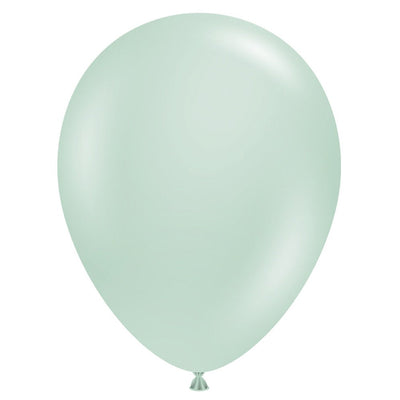 TUFTEX 5 inch TUFTEX EMPOWER - MINT Latex Balloons 15097-M