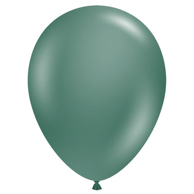 TUFTEX 5 inch TUFTEX EVERGREEN Latex Balloons 15023-M