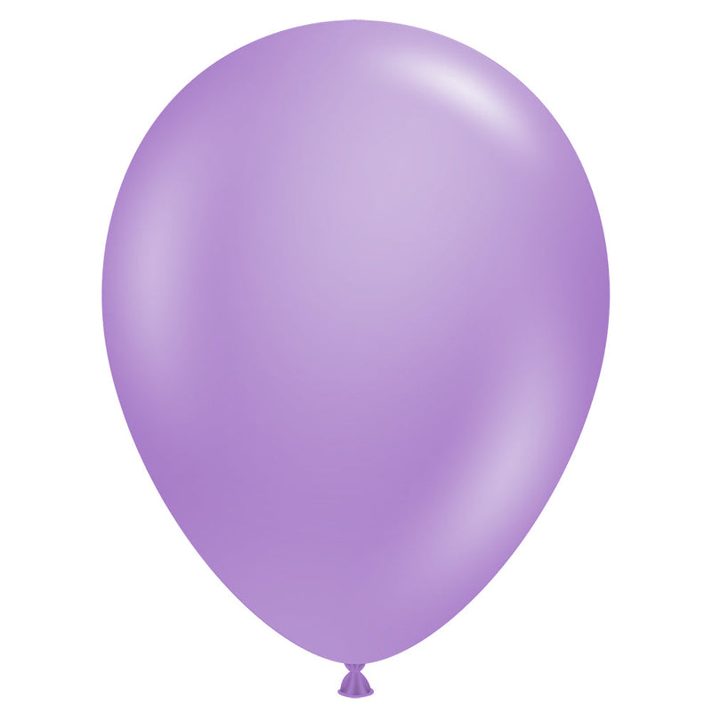 5 inch TUFTEX Lavender Latex Balloons - 15025