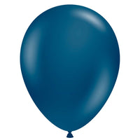TUFTEX 5 inch TUFTEX NAVAL BLUE Latex Balloons 15088-M