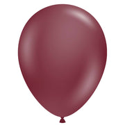 TUFTEX 5 inch TUFTEX SAMBA BURGUNDY Latex Balloons 15086-M